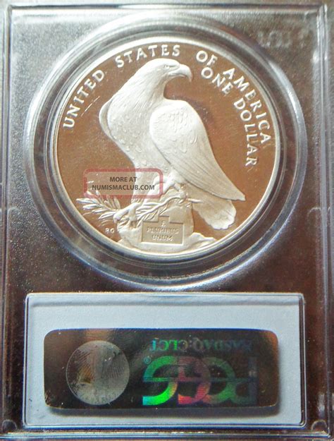 S Los Angeles Olympic Pcgs Pr Dcam Silver Dollar Commemorative