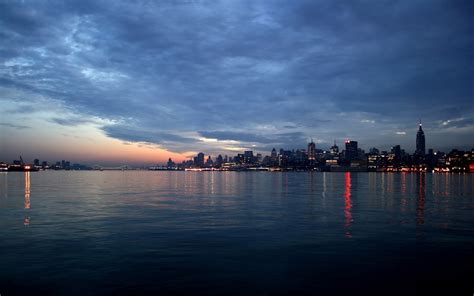 Sfondi luce del sole tramonto mare città paesaggio urbano baia