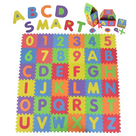 Buy Suwimut 36 Pieces Kids Foam Puzzle Floor Play Mat 12x12 Inch 36