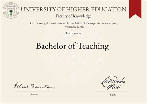 Bachelor Of Teaching Bed Unirank