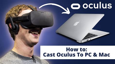 How To Cast Oculus Quest To Pc Mac Youtube