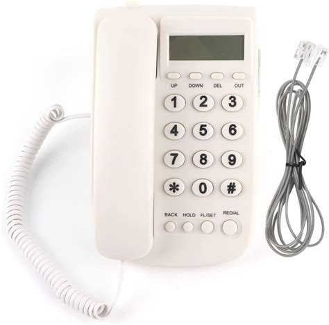 2370 KX T078CID RJ45 Small Desk Landline Call Extension FSK DTMF Dual