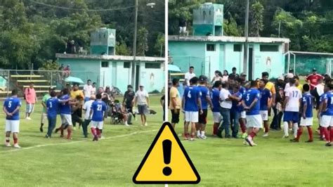 Partido De F Tbol Acaba En Batalla Campal En Tolome Sin Heridos Graves