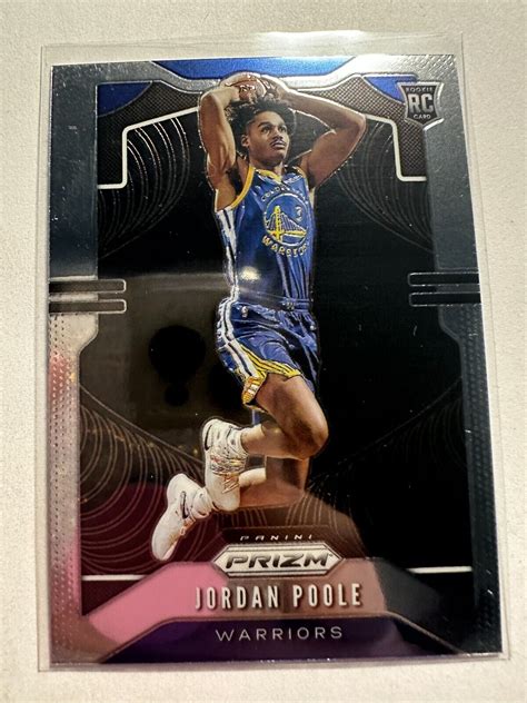 K33 016 2019 20 Panini Prizm 272 Jordan Poole RC EBay