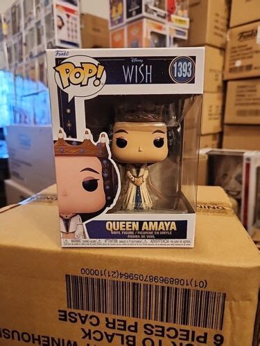 Funko Pop Disney Wish Queen Amaya Vinyl Figure Ebay