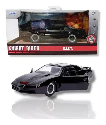 Kitt El Auto Increible Knight Rider Sn Luz Jada Escala 1 32 Meses