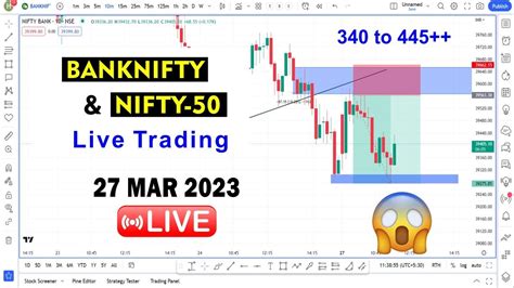 Live Intraday Trading Nifty Banknifty And Stocks Analysis 27 March