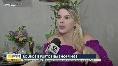 Bom Dia Par Casos De Roubos E Furtos Em Shoppings S O