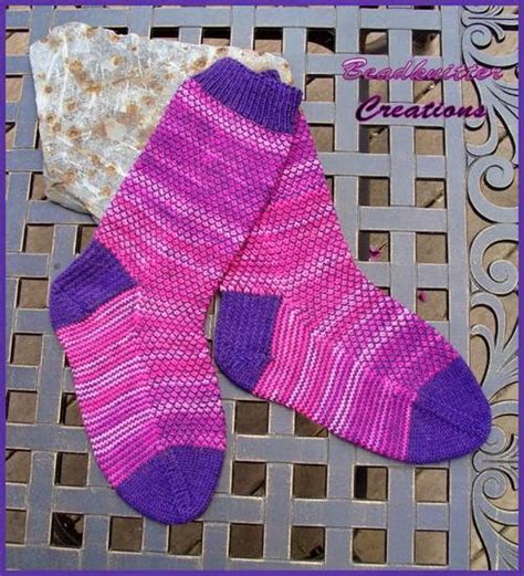 Colorful Striped Socks | AllFreeKnitting.com