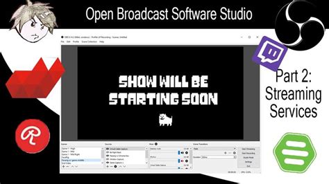 Setting up OBS Studio: Streaming and Restreaming Services | Streaming ...