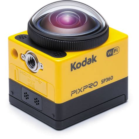 Kodak Pixpro Sp360 Action Camera Sp360 Yl Bandh Photo Video