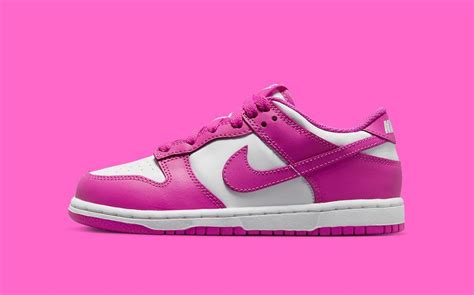 Dunk Low GS Active Fuchsia Release Date Sneakercoppers Daily