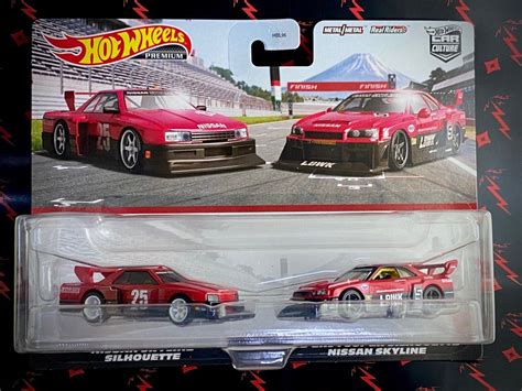 Hot Wheels Twin Pack Lb Er Super Silhouette Nissan Skyline Lbwk Hotwheels Pandem Subaru Brz