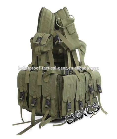 Green Tactical Vest With Multi-pouches - Buy Tactical Vest,Security Vest,Webbing Vest Product on ...