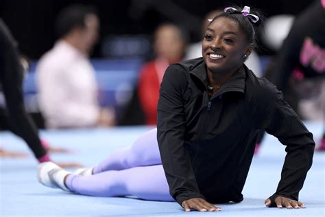 Simone Biles Wows On Vault While Surging To The Lead At The Us Gymnastics Championships Borneo