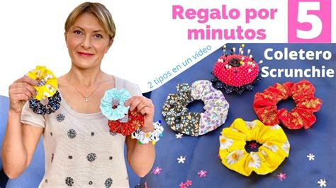 C Mo Hacer Coletero Scrunchie Y Tan S Lo Por Minutos Tipos