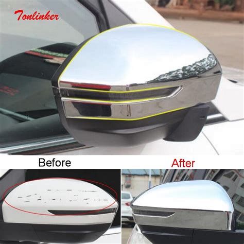 Tonlinker Cubierta De Espejo Retrovisor Exterior Pegatinas Para