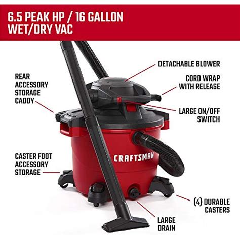 Craftsman Wet Dry Vac Manual Gallon