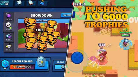 Pushing To 6000 Trophies Brawl Stars Gameplay Youtube