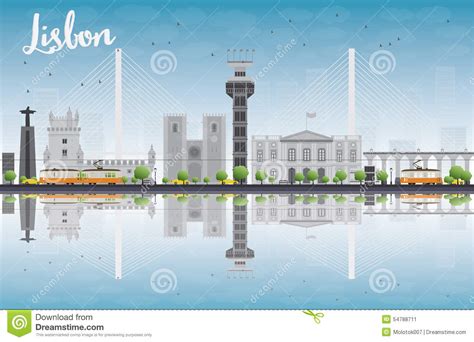 Lisbon City Plan Detailed Vector Map Cartoondealer