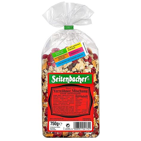 Seitenbacher Müsli Verwöhner Mischung 750 g Shop Apotheke