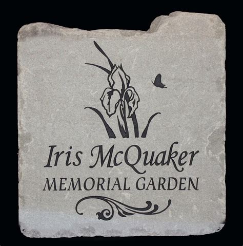 Home And Living Home Decor Custom Engraved Garden Stone