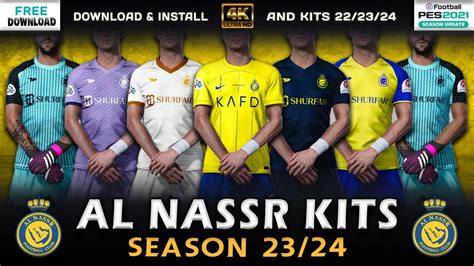 Al Nassr Update Kits Sider Pes