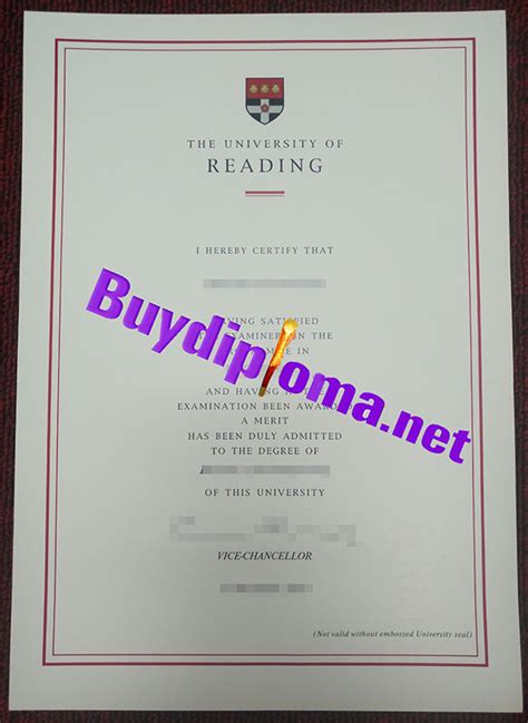 When Do People Have to Buy Fake University of Reading Degree? | Fake ...