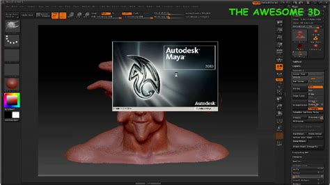 Zbrush To Maya Pipeline Youtube