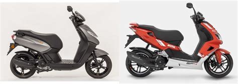 Motorrad Vergleich Peugeot Kisbee Rs T Vs Peugeot Speedfight