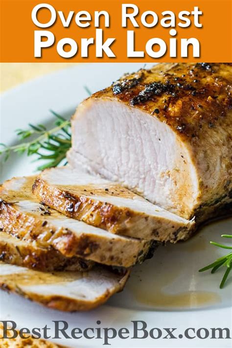 Oven Roast Pork Loin Recipe Easy Oven Roast Pork Tenderloin