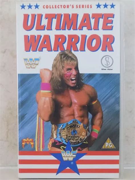 Wwf Ultimate Warrior Wrestling Vhs Video Tape Wwe Collector S