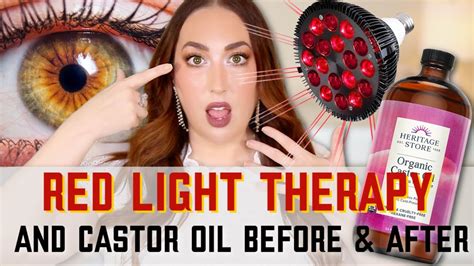 3 Powerful Castor Oil Benefits For The Face With Red Light Therapy Youtube