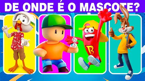 De Onde Esse Mascote Voc Conhece Os Mascotes Mais Famosos Do