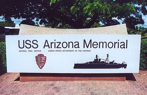 USS Arizona Memorial From The Outside