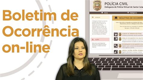 Como fazer BOLETIM DE OCORRÊNCIA ON LINE YouTube