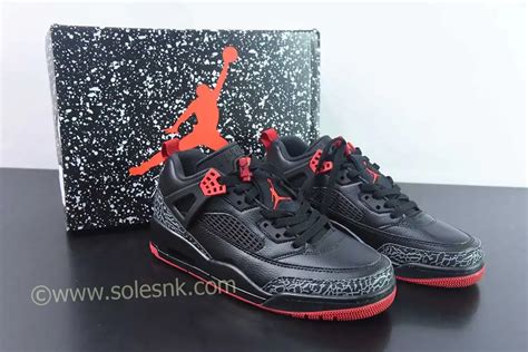 Jordan Spizike Low Bred Black Gym Red Fq New Arrival Solesnk