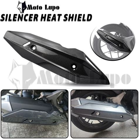 Moto Lupo Click I I V V Muffler Cover Carbon Heatguard Cover