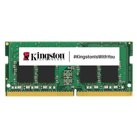 Mem Ria Ram So Dimm Kingston Kvr Valueram Gb X Gb Ddr Mhz