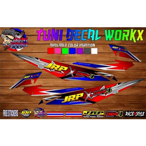 COD Liajia17 RAIDER 150 REBORN JRP X DAENG DECALS V1 W Freebies