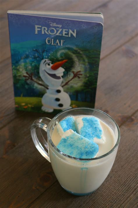 Olafs Frozen White Hot Chocolate It S A Lovely Life