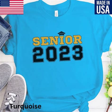 Custom Senior 2023 Shirts College Senior Shirt Senior Class Of 2023 Senior Shirt Graduation