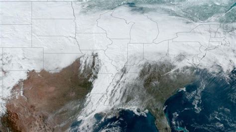 Winter Storm Olive A Major Snowstorm From The Rockies To The Midwest