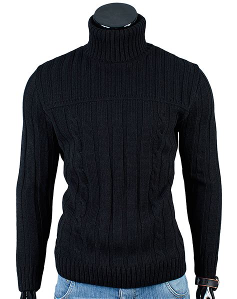 Gruby Golf Sweter Ma Czarny Xxl Produkt Pl Allegro Pl