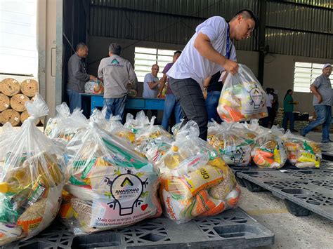 Energia Solid Ria Mais De Toneladas De Alimentos J Foram Doadas