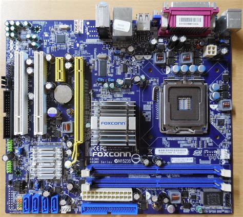 Foxconn G Mx K Rev A Mainboard Blende Intel G Sockel Vga Lan