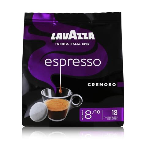 Lavazza Espresso Cremoso Kaffeepads Italienischer Kaffegenuss