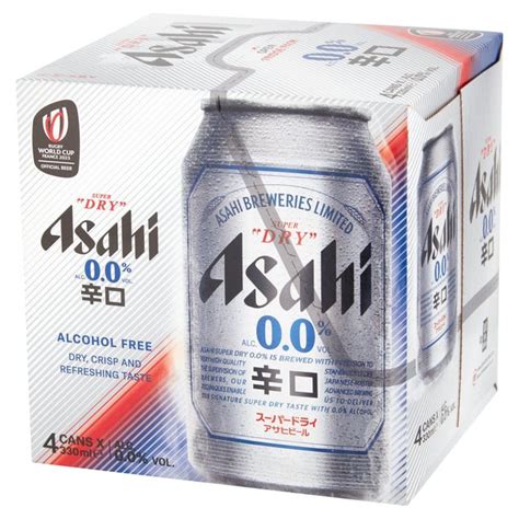 Asahi Super Dry 0 Can Ocado