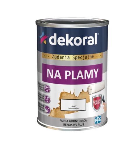 Dekoral Farba gruntująca na plamy 0 9L 379627 Cena Opinie Farby