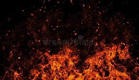 Perfect Vintage Texture with Fire Particles Sparkle Embers on ...